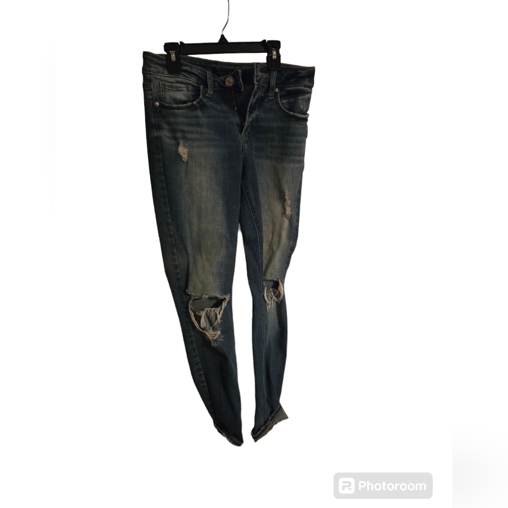 Silver Suki Skinny Jeans sz 28 women's